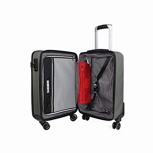 Cloe Carry-On 20 inch Water-Resistant Luggage with 360-spinner wheels in Olive Green Color