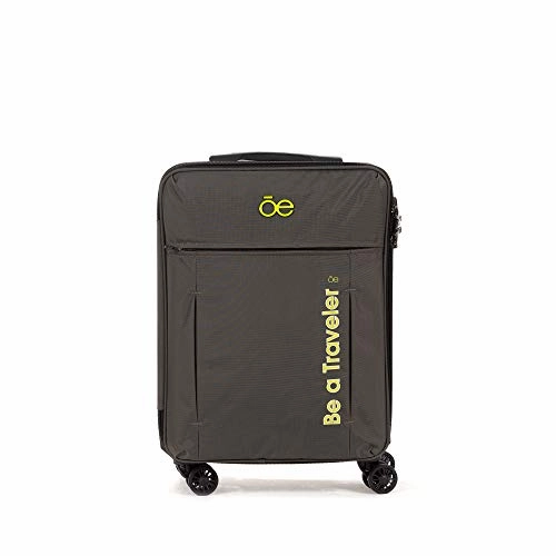 Cloe Carry-On 20 inch Water-Resistant Luggage with 360-spinner wheels in Olive Green Color