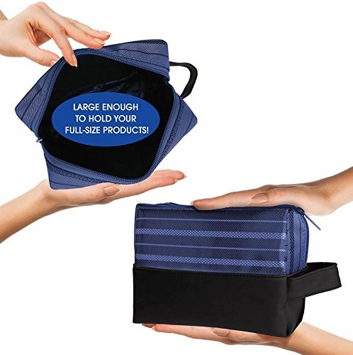 Convenience Kits International Men's Premium 15-Piece Assembled Travel Kit Featuring: Gillette and Barbasol Shave Products