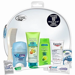 Convenience Kits WomenS Garnier Fructis Deluxe 10-Piece Travel Kit