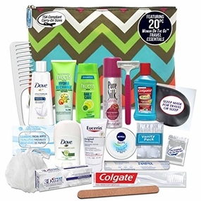 Convenience Kits WomenS Premium 20-Piece Necessities Travel Kit