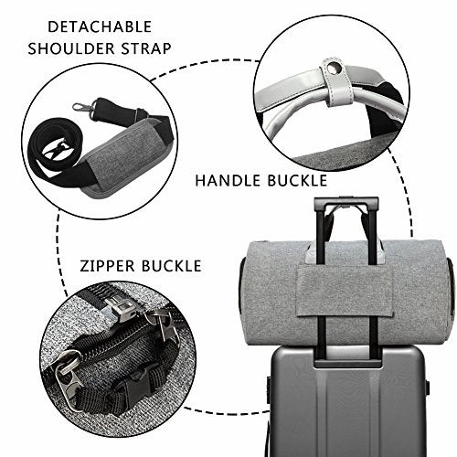 Convertible Garment Bag with Shoulder Strap, Modoker Carry on Garment Duffel Bag for Men Women - 2 in 1 Hanging Suitcase Suit Travel Bags