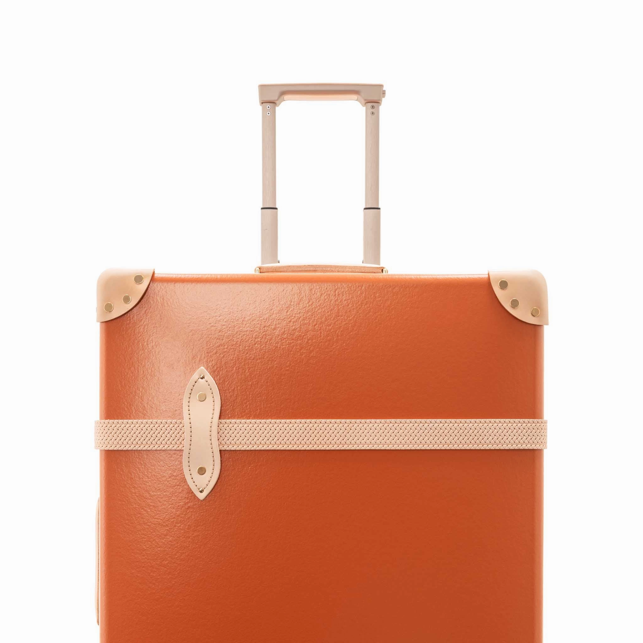 Cotswolds  Large Check-In - 4 Wheels | Orange/Natural/Gold