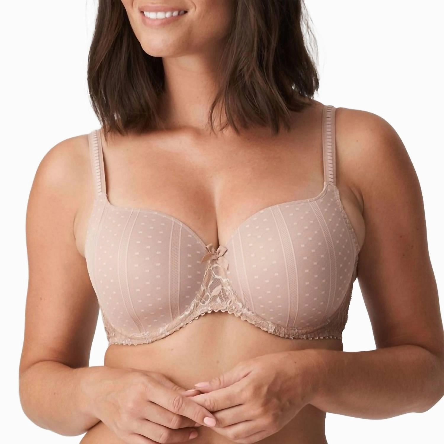 Couture Padded Heartshape Bra In Cream