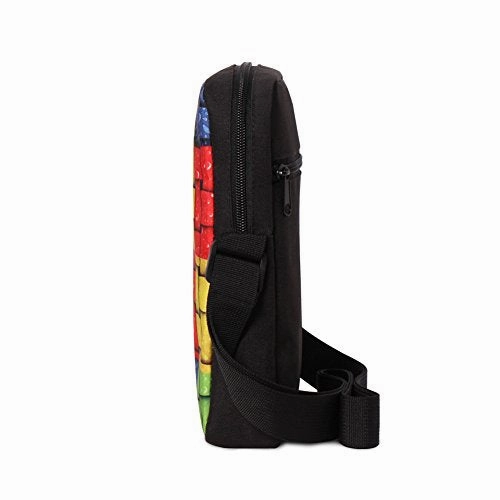 Crazytravel Small Shoulder Satchel Messenger Cross Body Bags Purse For Mens Womens Teens