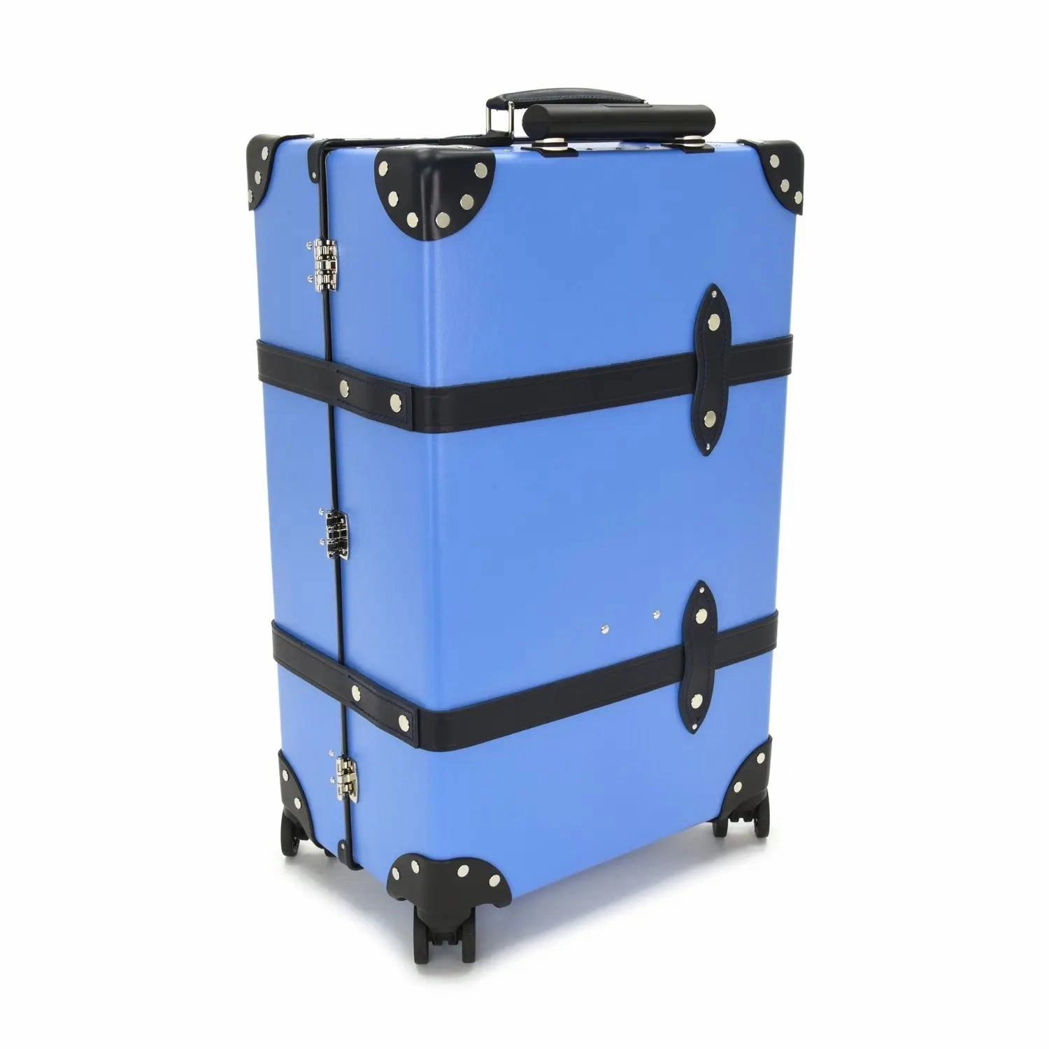 Cruise  Medium Check-In - 4 Wheels | Royal Blue/Navy/Chrome