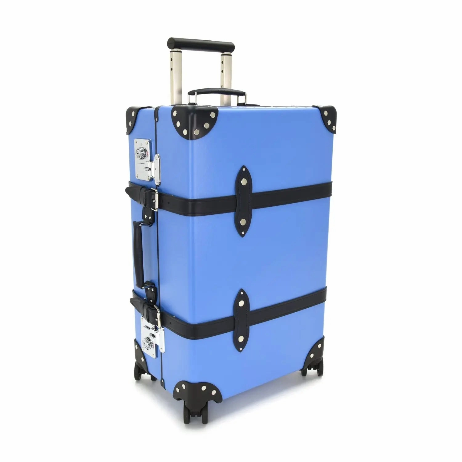 Cruise  Medium Check-In - 4 Wheels | Royal Blue/Navy/Chrome