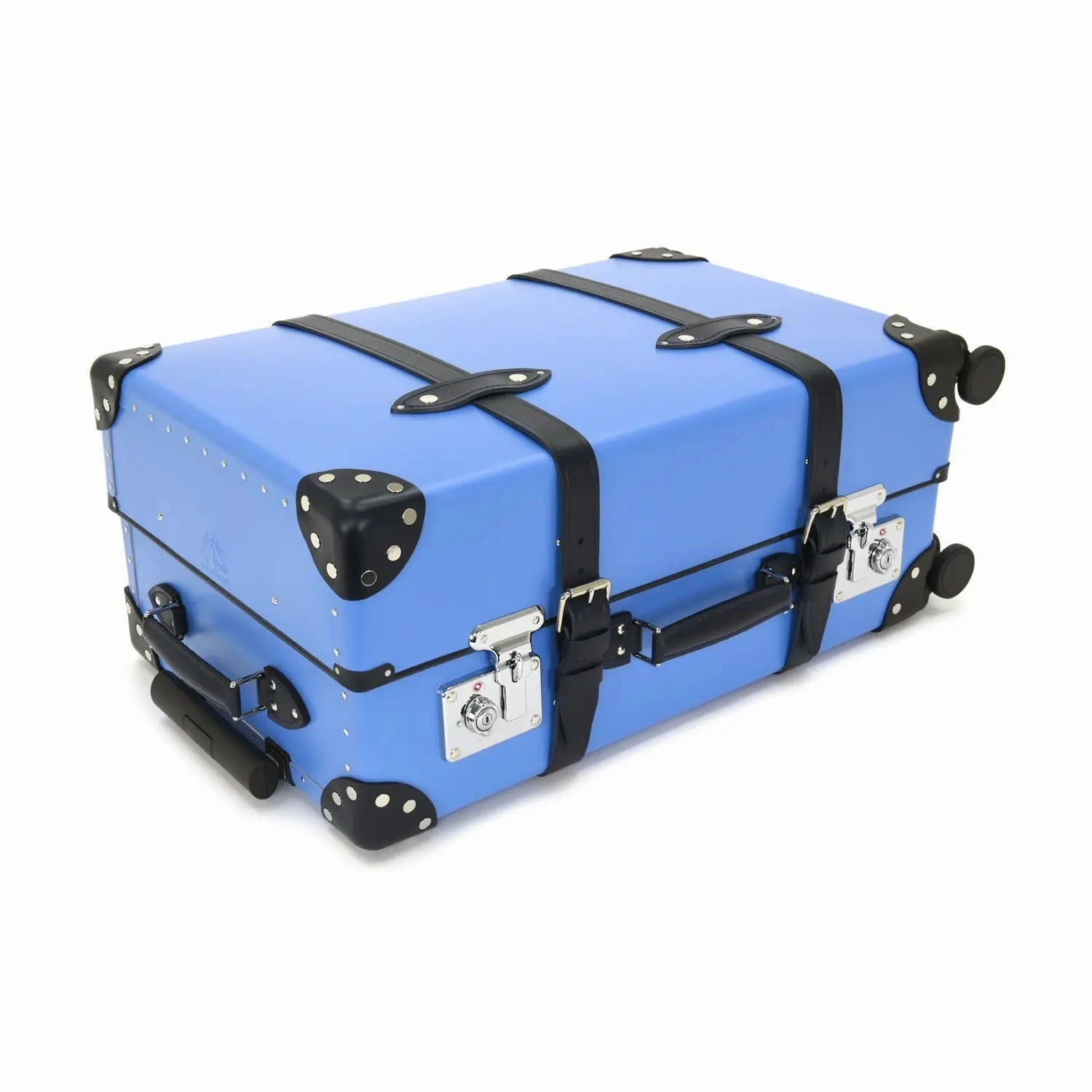 Cruise  Medium Check-In - 4 Wheels | Royal Blue/Navy/Chrome