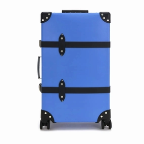 Cruise  Medium Check-In - 4 Wheels | Royal Blue/Navy/Chrome