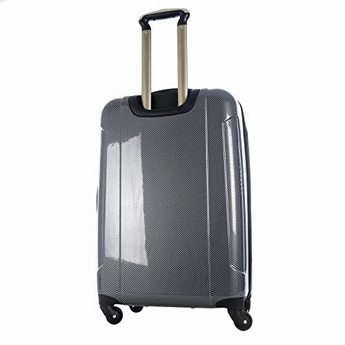 CY Luggage 3 Piece Hardcase Spinner Set (21'/25'/29')-Black