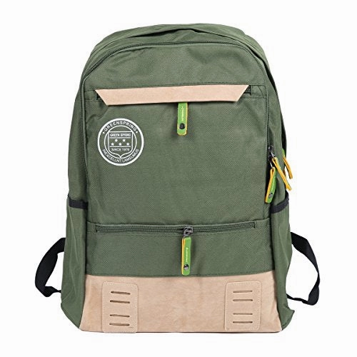Damara Womens Multifunctional Practical School Backpack,Green