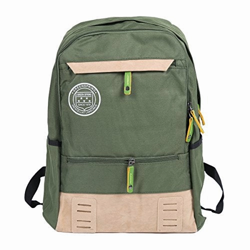 Damara Womens Multifunctional Practical School Backpack,Green