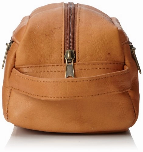 David King & Co. Large Multi Pocket Shave Kit, Tan, One Size