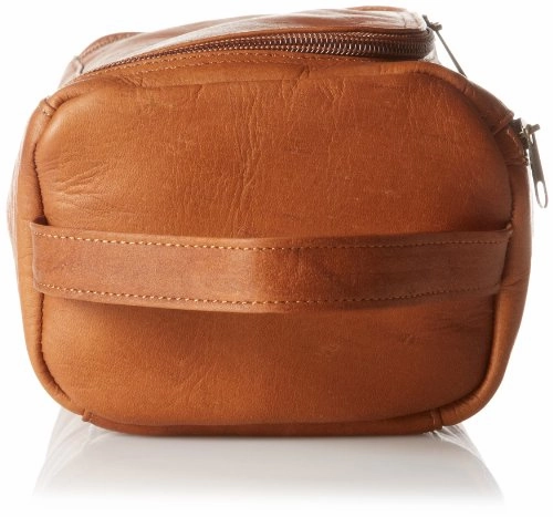 David King & Co. Shave Kit U-Shaped Opening, Tan, One Size