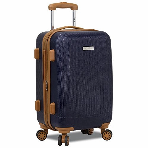 Dejuno Legion New Generation 3-pc Hardside Spinner TSA Combination Lock Luggage Set, Navy