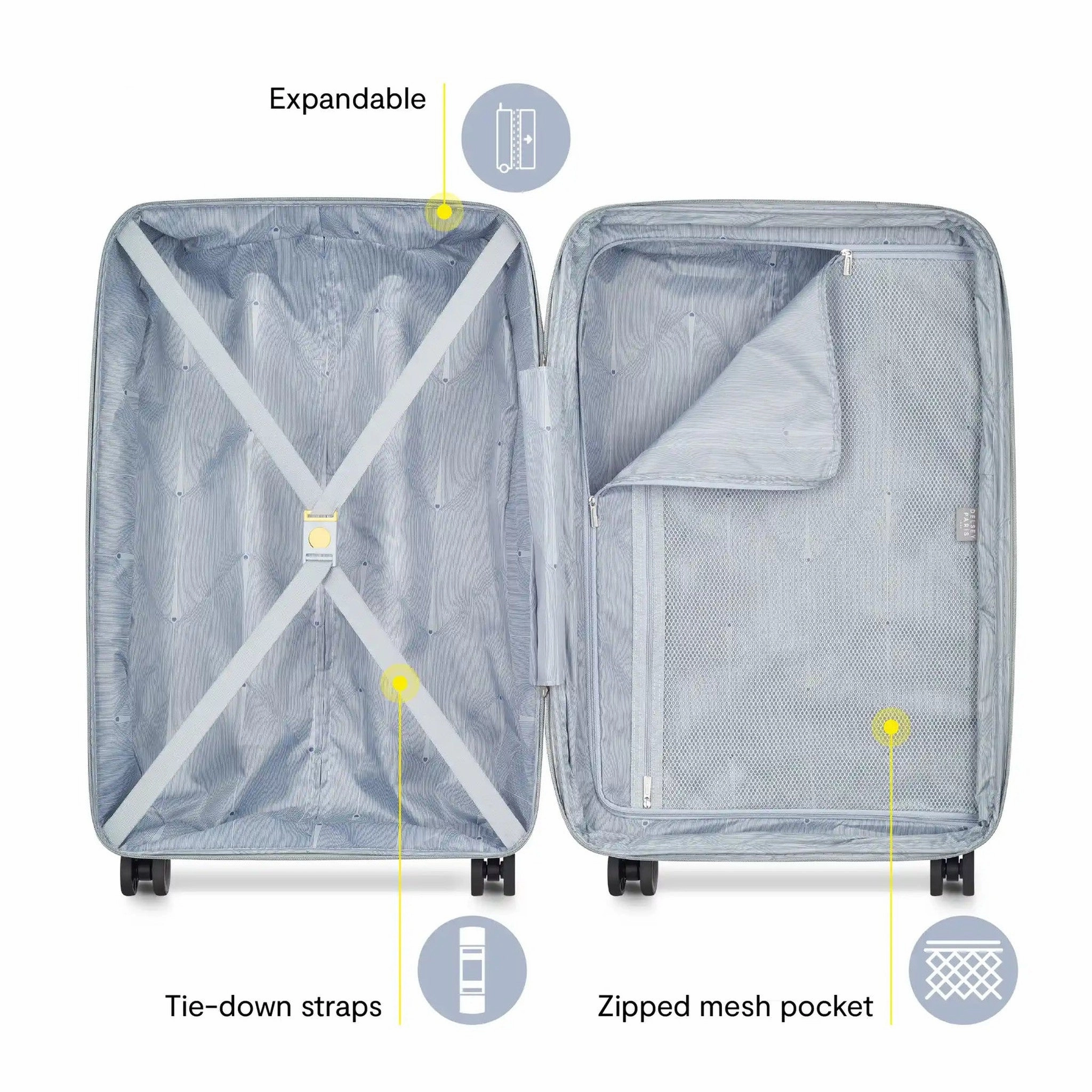 Delsey Dune 25" Expandable Spinner Upright