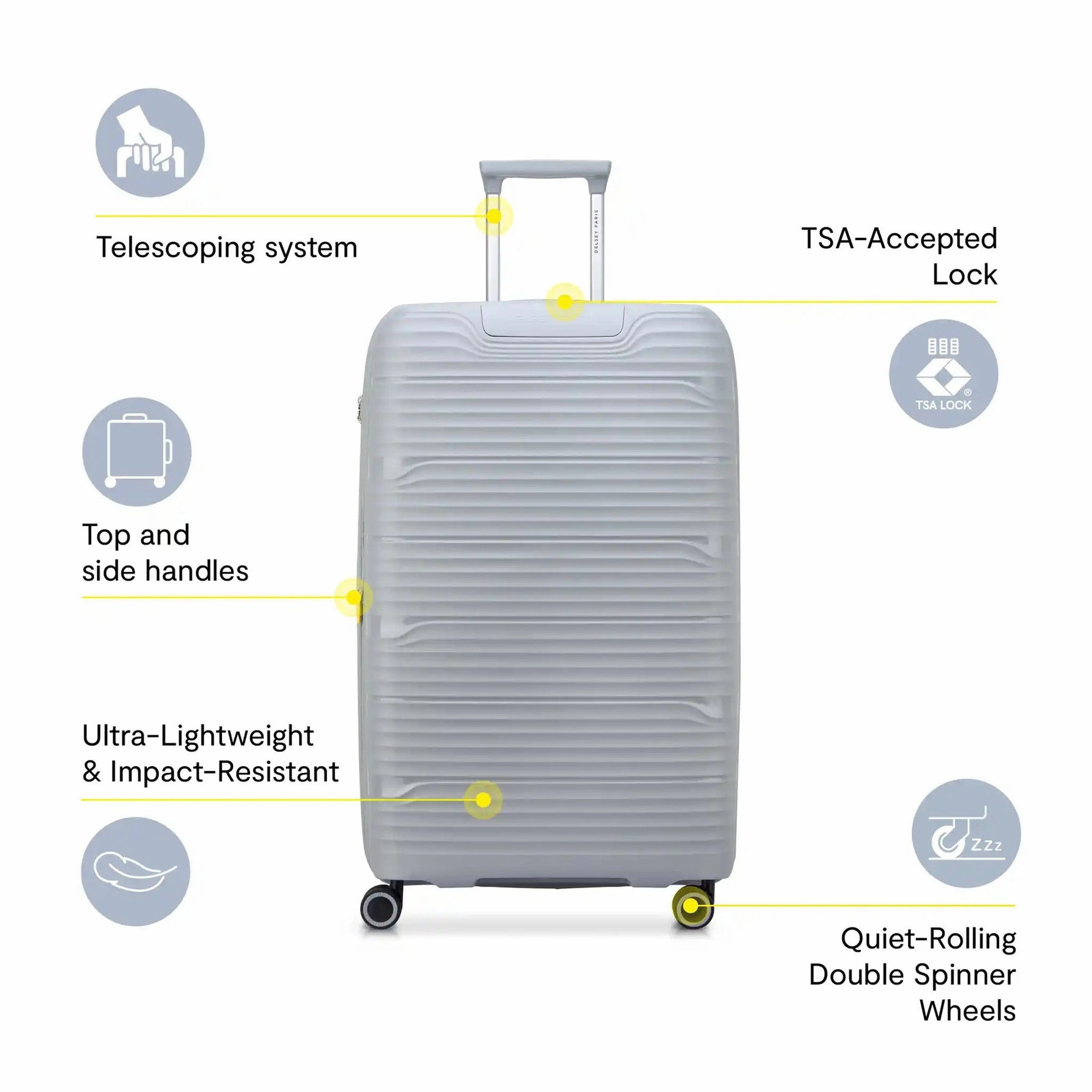Delsey Dune 29" Expandable Spinner Upright