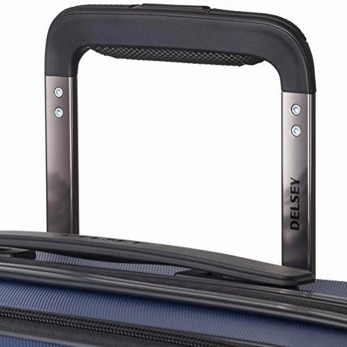 Delsey Luggage Cruise Lite Hardside 19" Intl. Carry On Exp. Spinner Trolley, Black Cherry