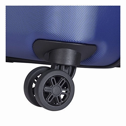Delsey Luggage Cruise Lite Hardside 19" Intl. Carry On Exp. Spinner Trolley, Blue