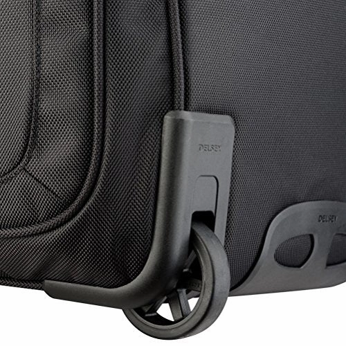 Delsey Luggage Cruise Soft 30" Trolley Rolling Duffel, Black, One Size
