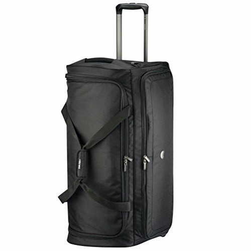 Delsey Luggage Cruise Soft 30" Trolley Rolling Duffel, Black, One Size