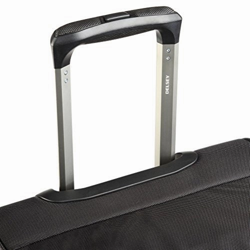 Delsey Luggage Cruise Soft 30" Trolley Rolling Duffel, Black, One Size