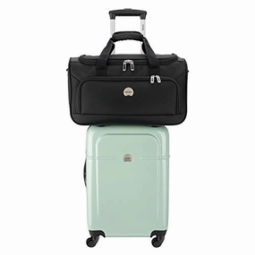 Delsey Luggage Fashion 2-Piece Set, Carry-On Suitcase and Free Duffel Bag (Seafoam)