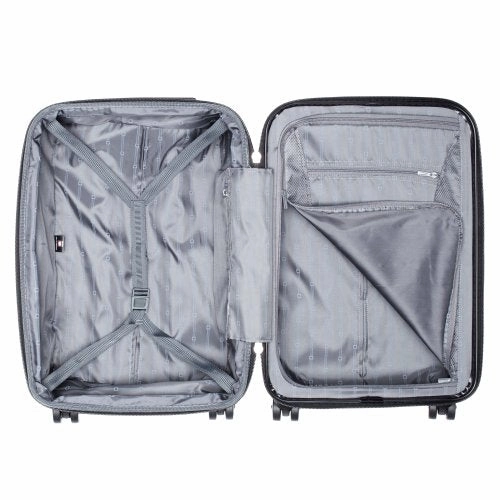 Delsey Luggage Helium Aero Carry-On Spinner Trolley, Titanium, One Size