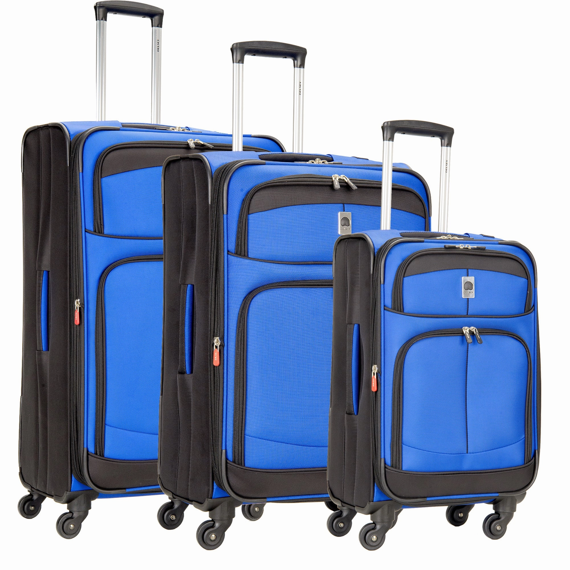 DELSEY Paris Agility 3 Piece Set (21"/25"/29") 4-Wheel Luggage Sets