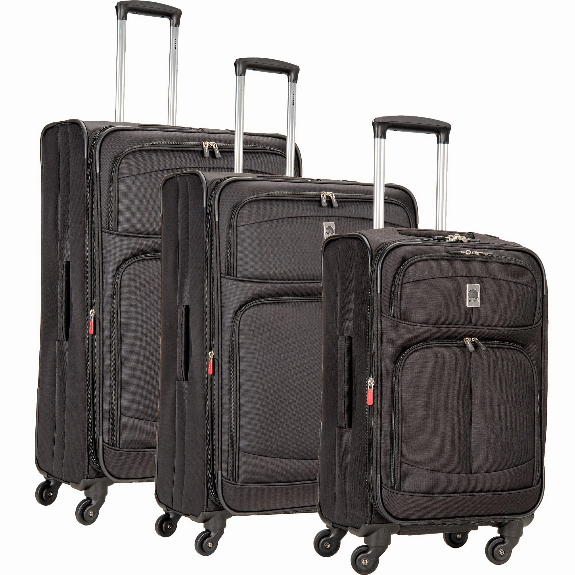 DELSEY Paris Agility 3 Piece Set (21"/25"/29") 4-Wheel Luggage Sets