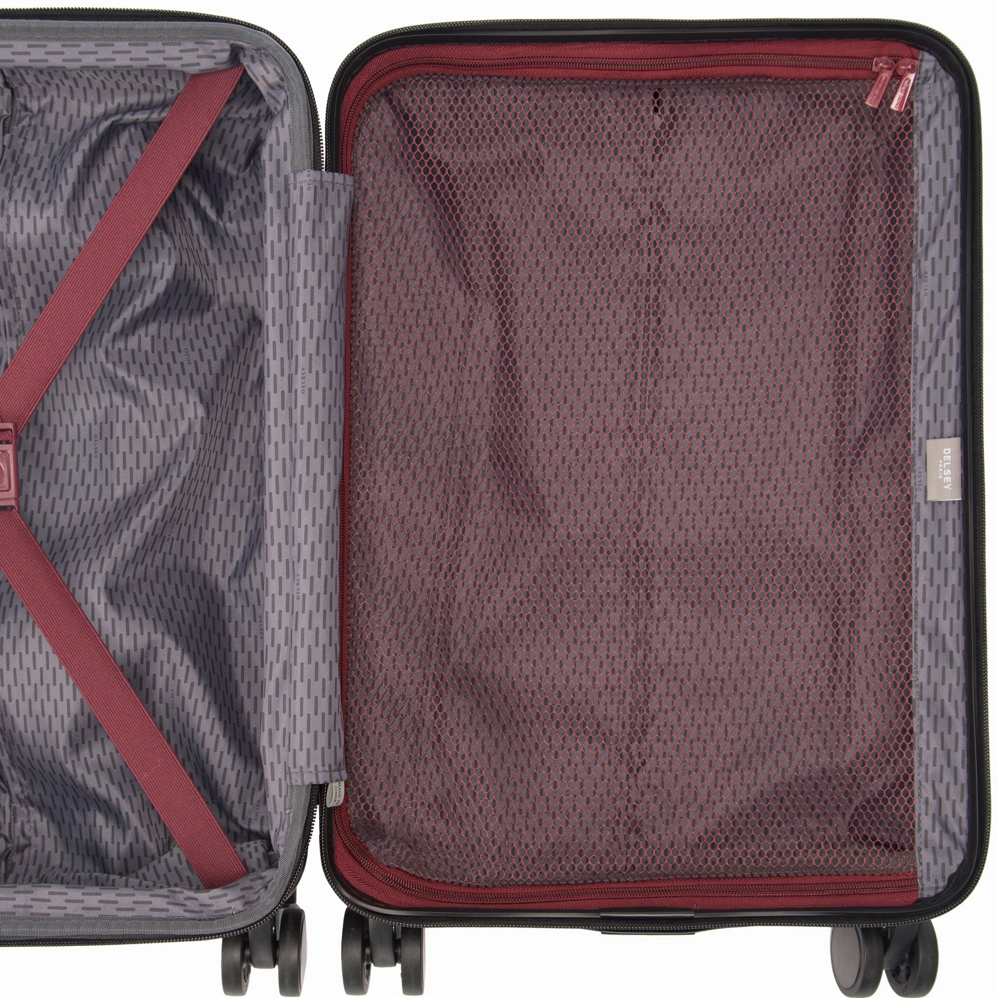 DELSEY Paris Alexis Lightweight Expandable Hardside 2 Piece Set (21"/25") 4-Wheel Luggage Sets