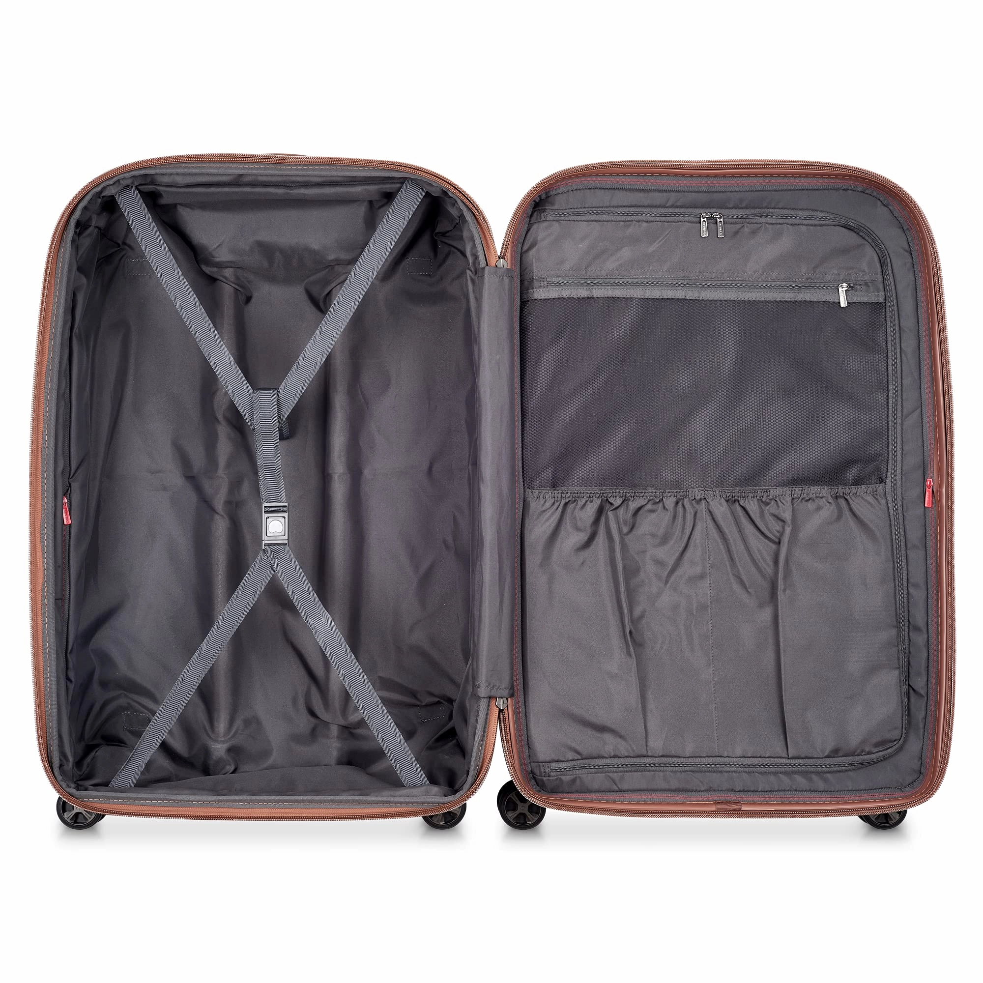 DELSEY Paris Carrousel Hardside Expandable  3-Piece Luggage Set with Spinner Wheels