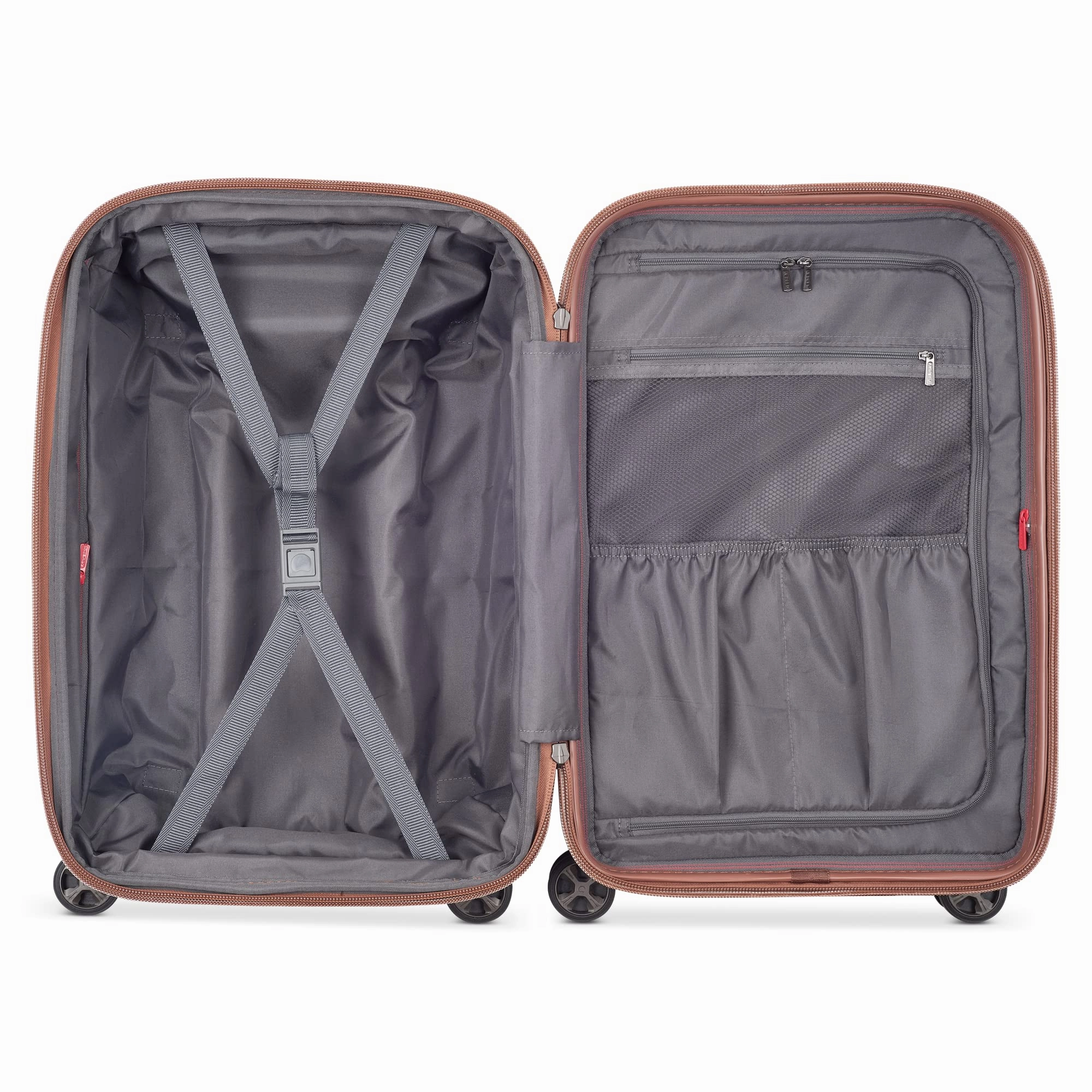 DELSEY Paris Carrousel Hardside Expandable  3-Piece Luggage Set with Spinner Wheels