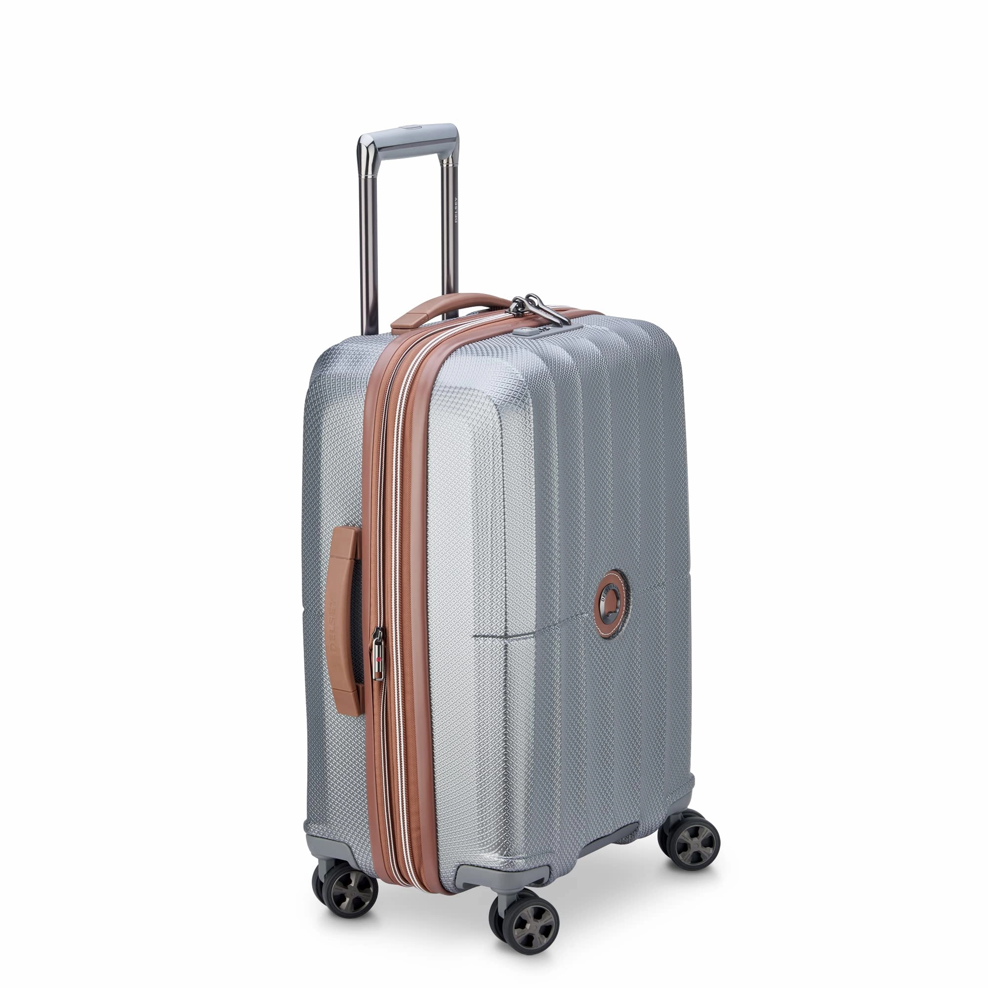 DELSEY Paris Carrousel Hardside Expandable  3-Piece Luggage Set with Spinner Wheels