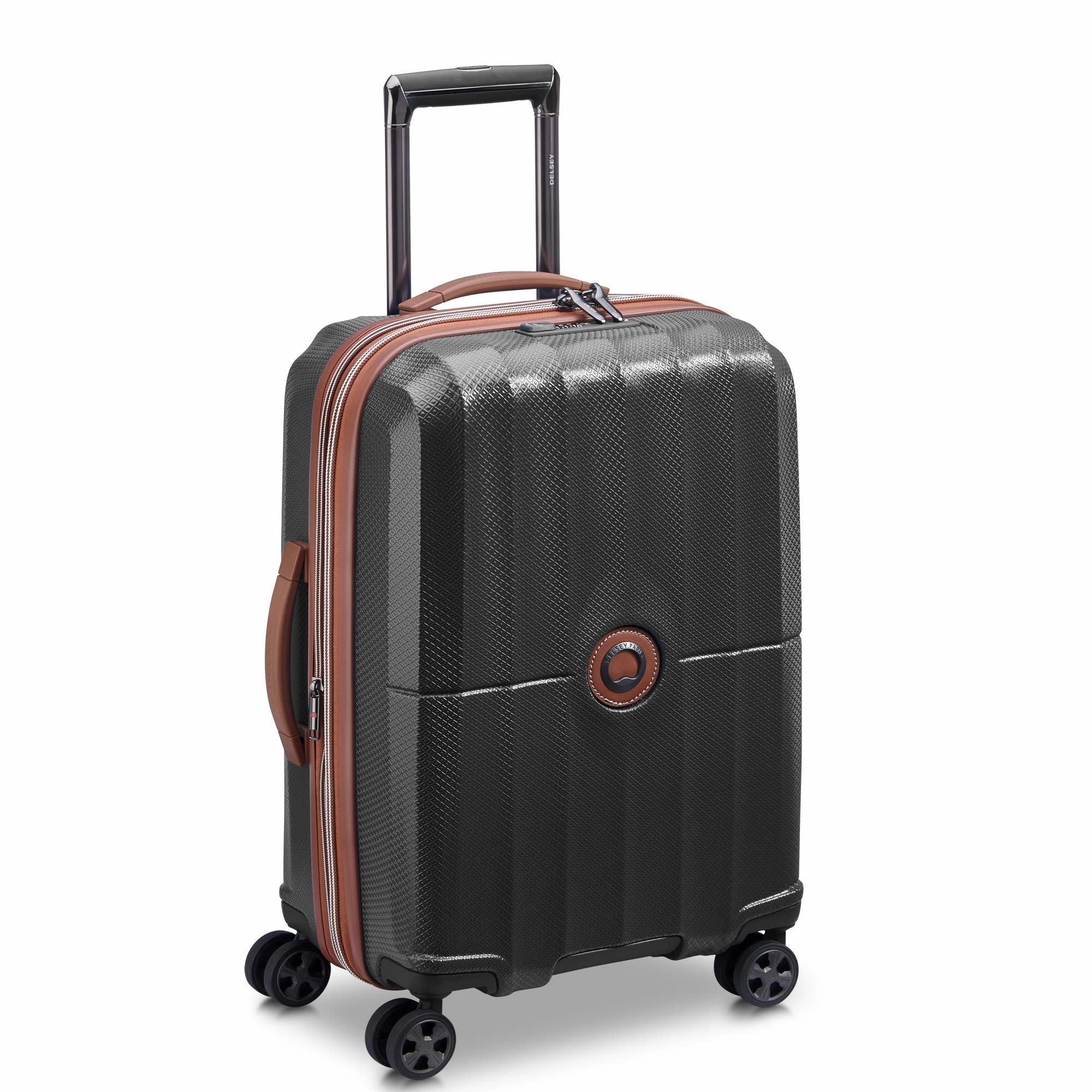 DELSEY Paris Carrousel Hardside Expandable Large Check In Luggage with Spinner Wheels