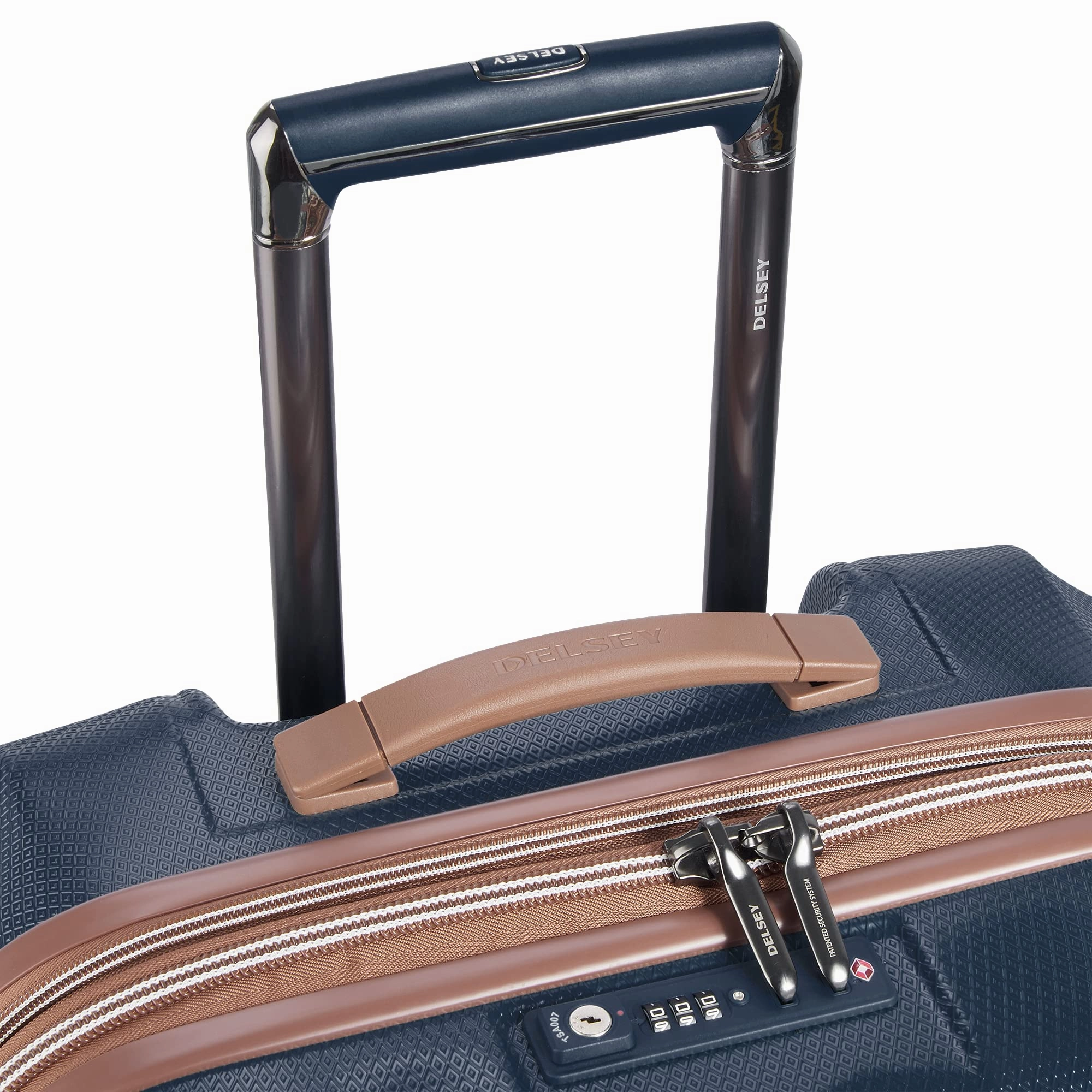 DELSEY Paris Carrousel Hardside Expandable Large Check In Luggage with Spinner Wheels