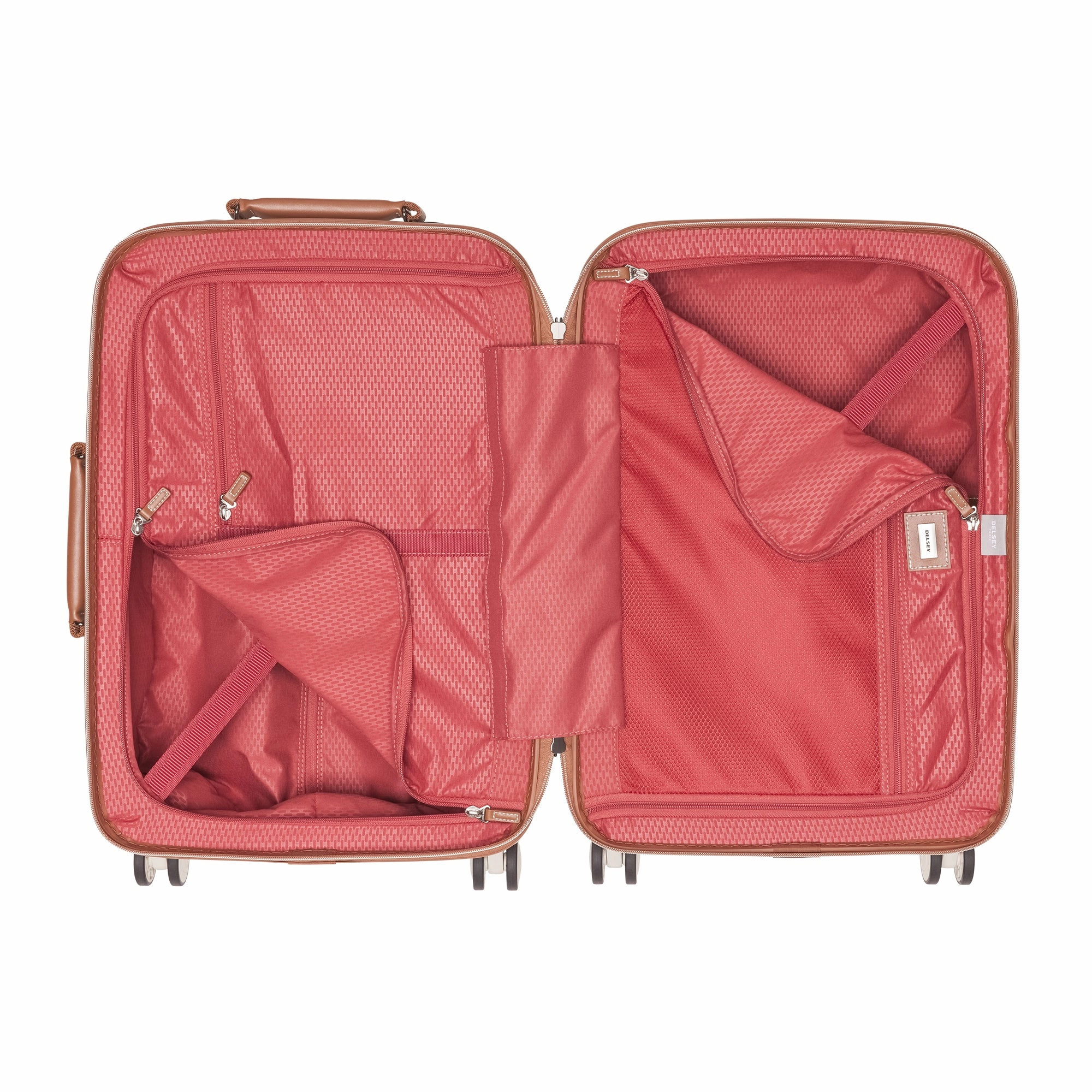 DELSEY Paris Chatelet 21" Inch Carry On Hardside Luggage with Spinner Wheels (with brake)