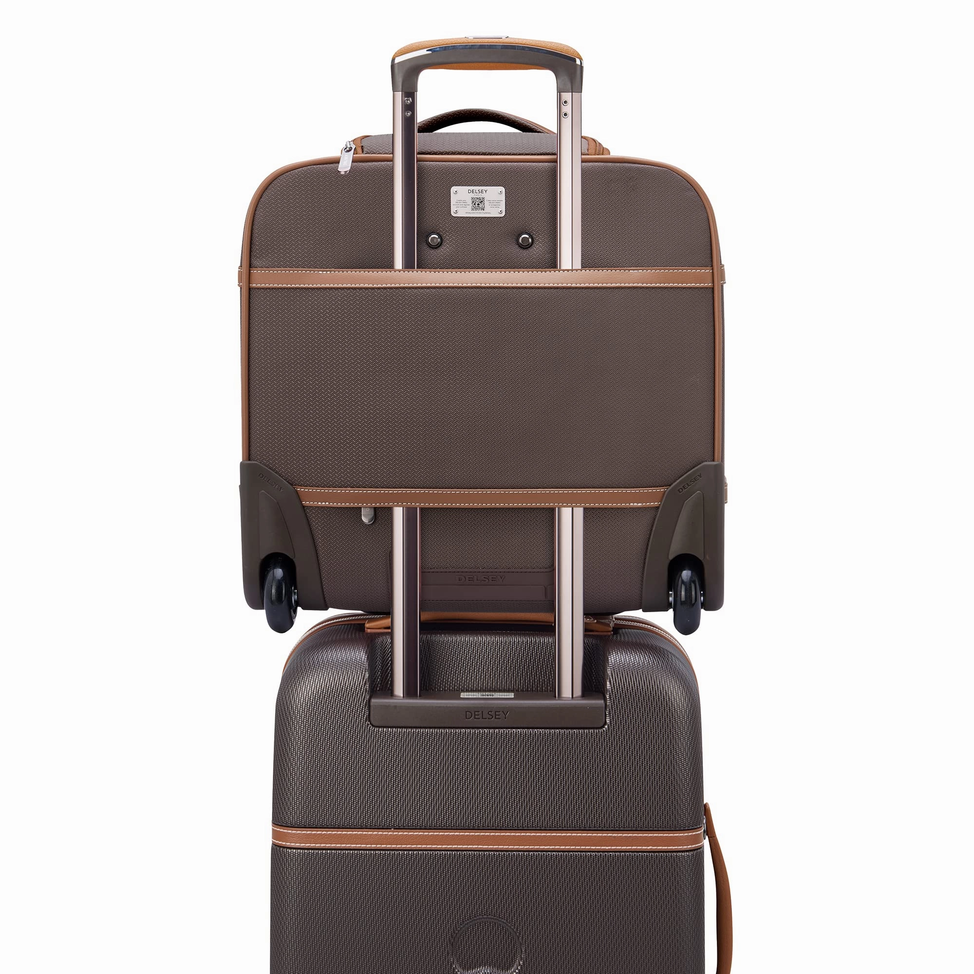 DELSEY Paris Chatelet 2.0 Softside Luggage Under-Seater with 2 Wheels