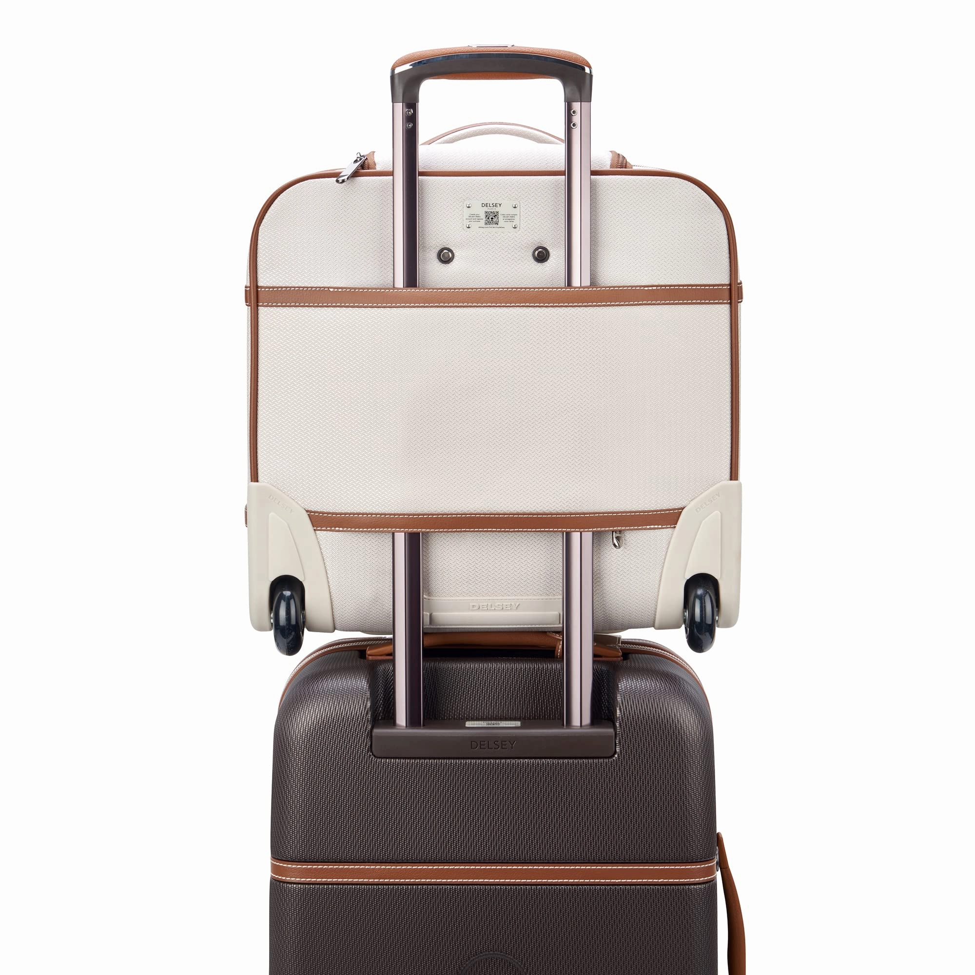 DELSEY Paris Chatelet 2.0 Softside Luggage Under-Seater with 2 Wheels