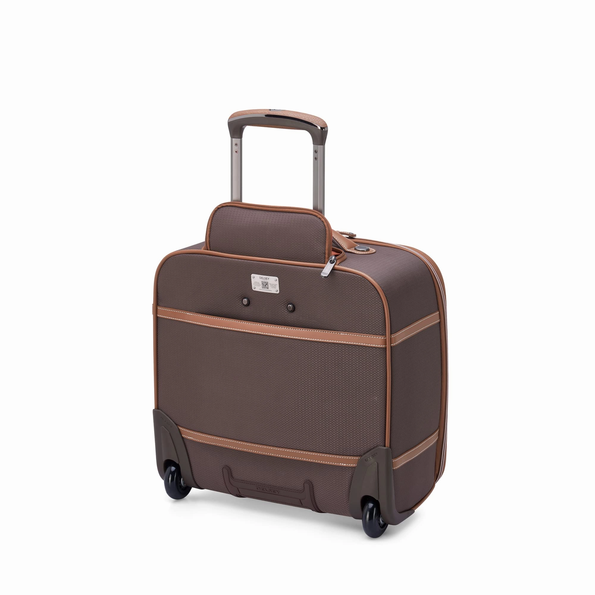 DELSEY Paris Chatelet 2.0 Softside Luggage Under-Seater with 2 Wheels