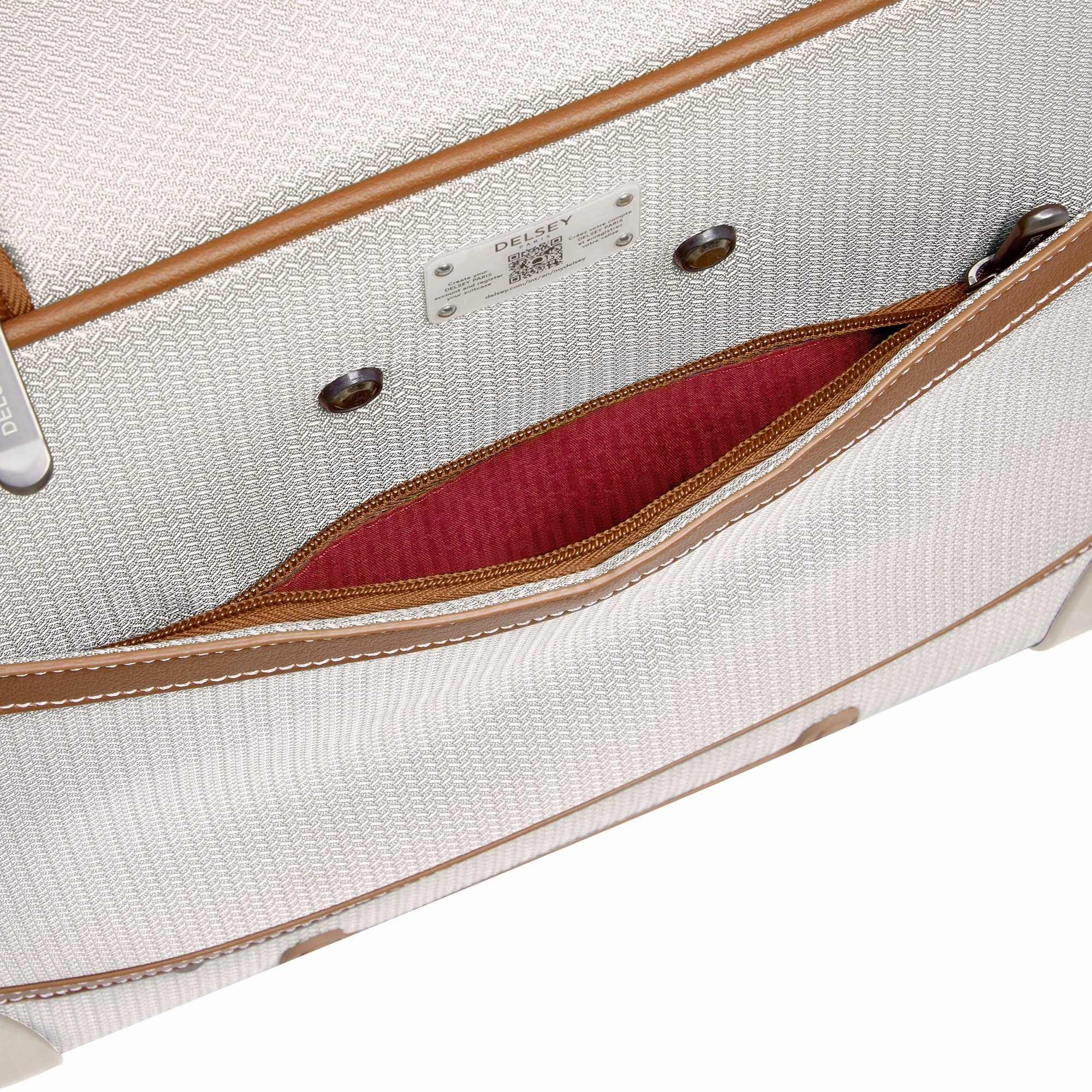 DELSEY Paris Chatelet 2.0 Softside Luggage Under-Seater with 2 Wheels