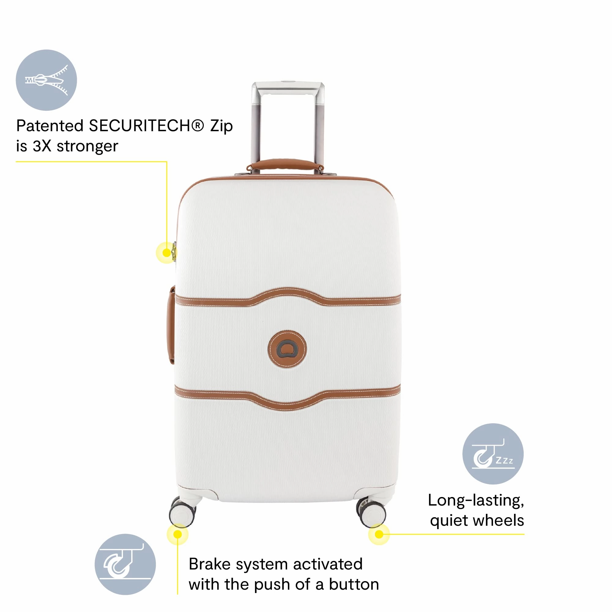DELSEY Paris Chatelet Air 2.0 Hardside Luggage with Spinner Wheels