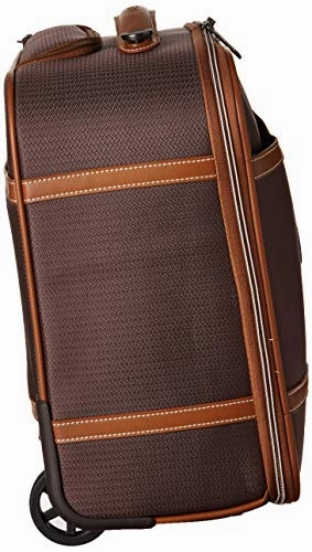 DELSEY Paris Chatelet Soft Air Luggage Under-Seater with 2 Wheels, Chocolate, Carry-on 16 Inch