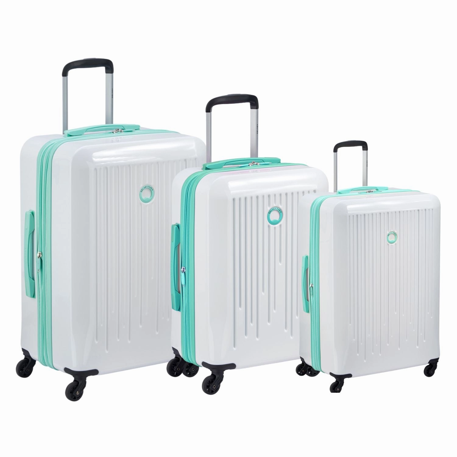 DELSEY Paris Christine Hardside Spinner Luggage Collection, 3-Piece Set (20/24/28)