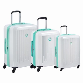 DELSEY Paris Christine Hardside Spinner Luggage Collection, 3-Piece Set (20/24/28)