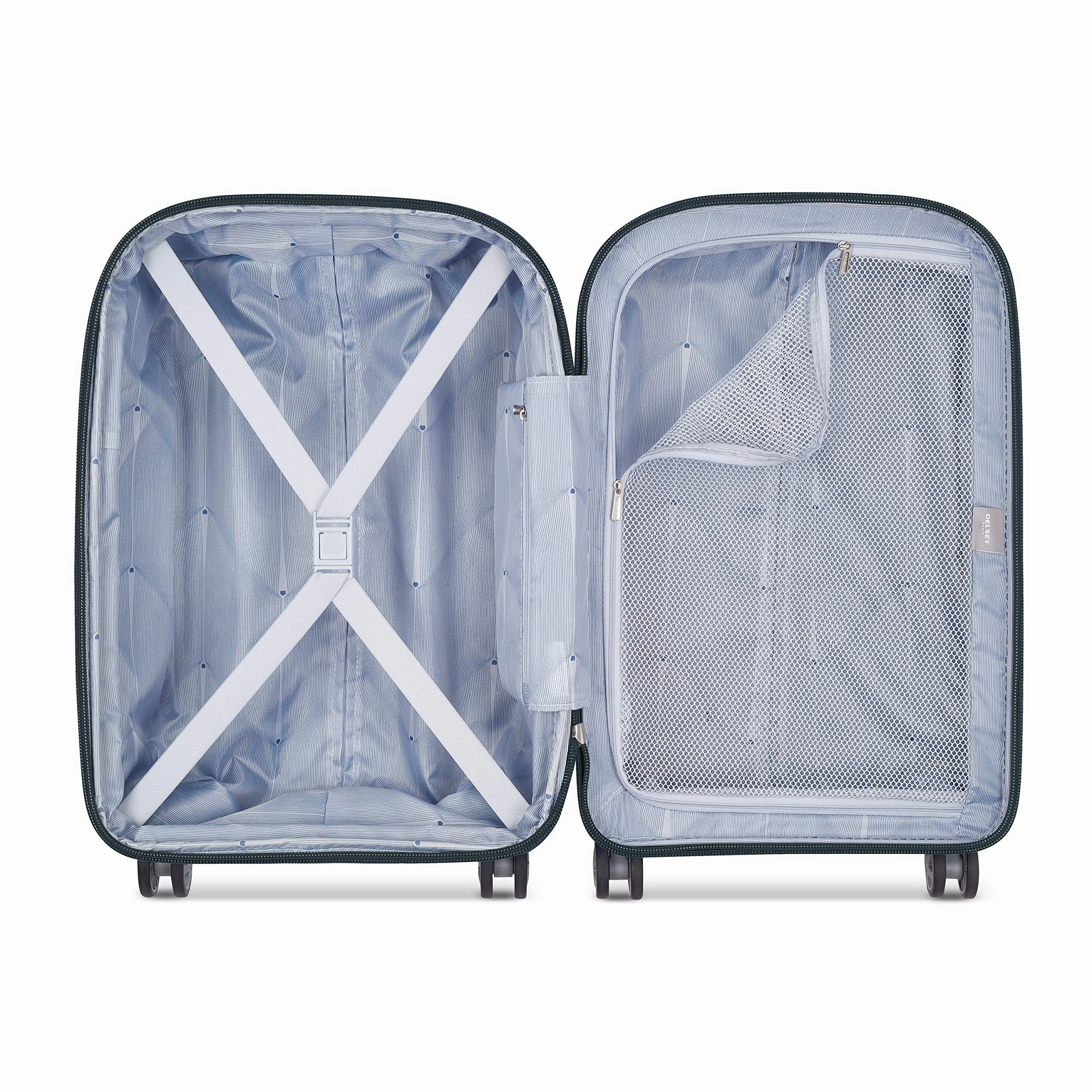 DELSEY Paris Clavel 19" Carry On Hardside Expandable Luggage with Spinner Wheels