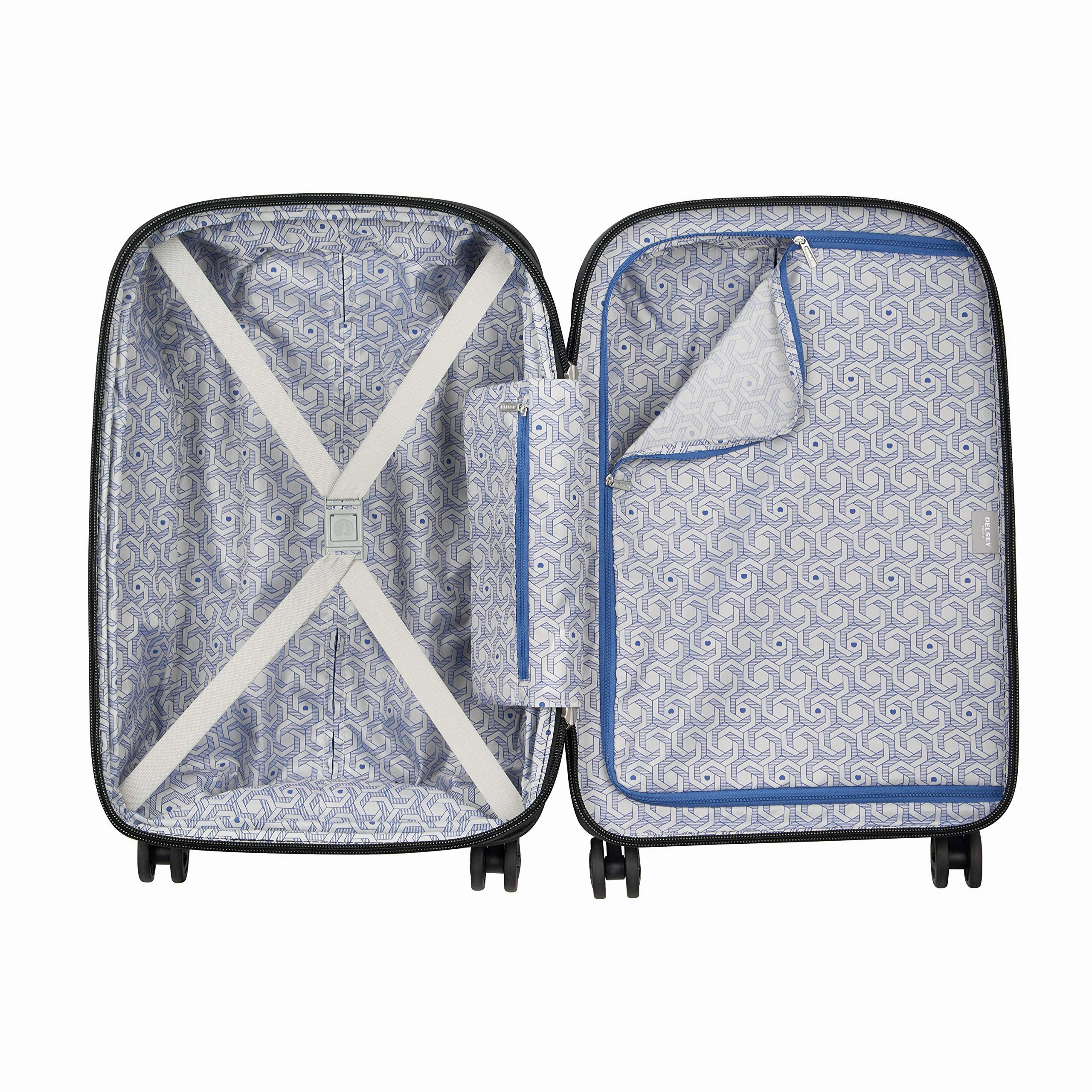 DELSEY Paris Clavel 19" Carry On Hardside Expandable Luggage with Spinner Wheels