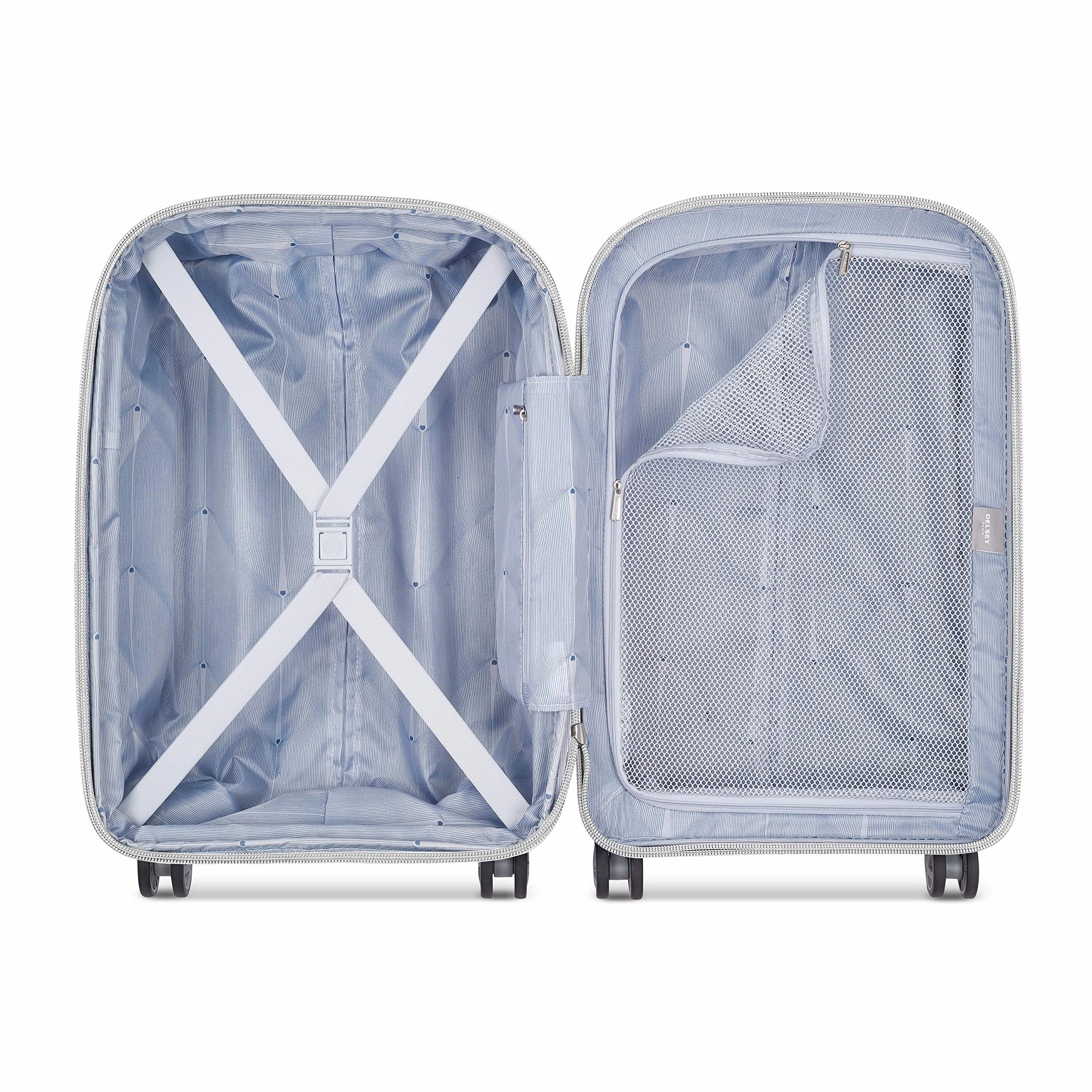 DELSEY Paris Clavel 19" Carry On Hardside Expandable Luggage with Spinner Wheels