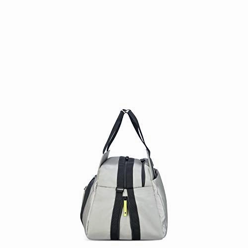 DELSEY Paris Daily's Travel Duffel Bag with Laptop Sleeve, Light Gray, 15.6 Inch