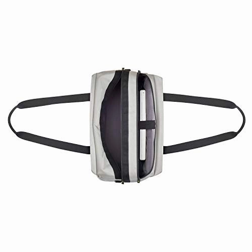 DELSEY Paris Daily's Travel Duffel Bag with Laptop Sleeve, Light Gray, 15.6 Inch